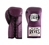 Guantes oficiales de pelea Cleto Reyes Morado