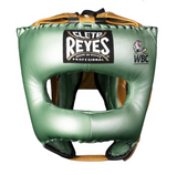 Protector de Cabeza de Barra V Tradicional Cleto Reyes WBC, verde/oro
