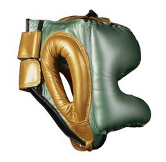 Protector de Cabeza de Barra V Tradicional Cleto Reyes WBC, verde/oro