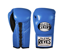 Guantes oficiales de pelea Cleto Reyes azul