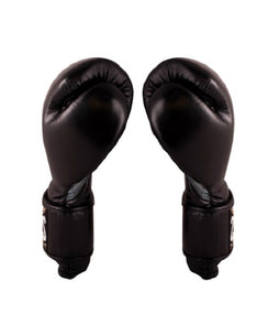 Guantes de entrenamiento Cleto Reyes de Cinta de Contacto Negro