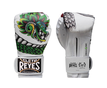 Guantes de Entrenamiento Cleto Reyes en sintetico de cinta de contacto, Prison Art Quetzalcoatl