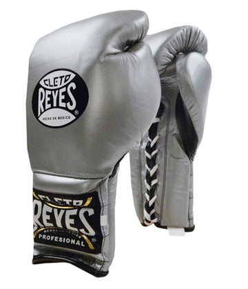 Guantes de entrenamiento Cleto Reyes de Agujeta Plata