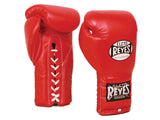 Guantes de entrenamiento Cleto Reyes de Agujeta rojos