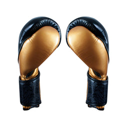 Guantes de entrenamiento alta precisión Cleto Reyes de cinta de contacto negro/oro