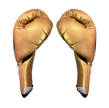 Guantes oficiales de pelea Cleto Reyes Oro