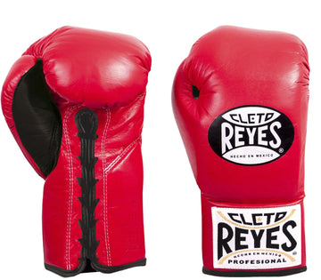 Guantes oficiales de pelea Cleto Reyes rojo