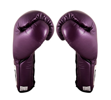 Guantes oficiales de pelea Cleto Reyes Morado