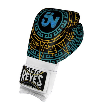 Guantes de Entrenamiento Cleto Reyes en sintetico de cinta de contacto, Jackie Nava (la princesa azteca)