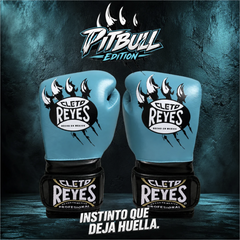 Guantes de entrenamiento Cleto Reyes de Cinta de Contacto, Colección Pitbull