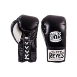 Guantes oficiales de pelea Cleto Reyes negros