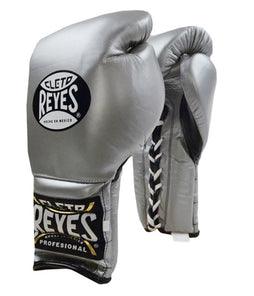 Guantes de entrenamiento Cleto Reyes de Agujeta Plata