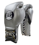 Guantes de entrenamiento Cleto Reyes de Agujeta Plata