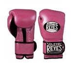 Guantes de entrenamiento Cleto Reyes de Cinta de Contacto Rosa