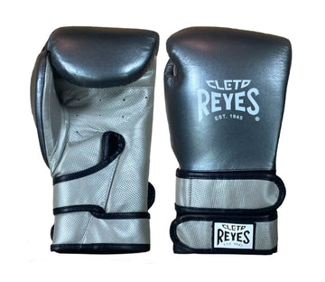 Guantes de entrenamiento HEROS Cleto Reyes, gris oxford/plata